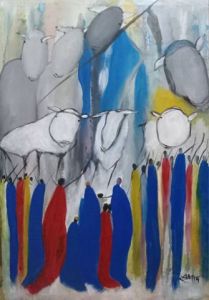 Voir le détail de cette oeuvre: Les moutons 