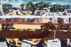 Voir le détail de cette oeuvre: Mon beau village 