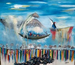 Voir le détail de cette oeuvre: Fête des retrouvailles au village